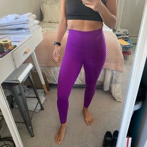 Purple lululemon leggings!